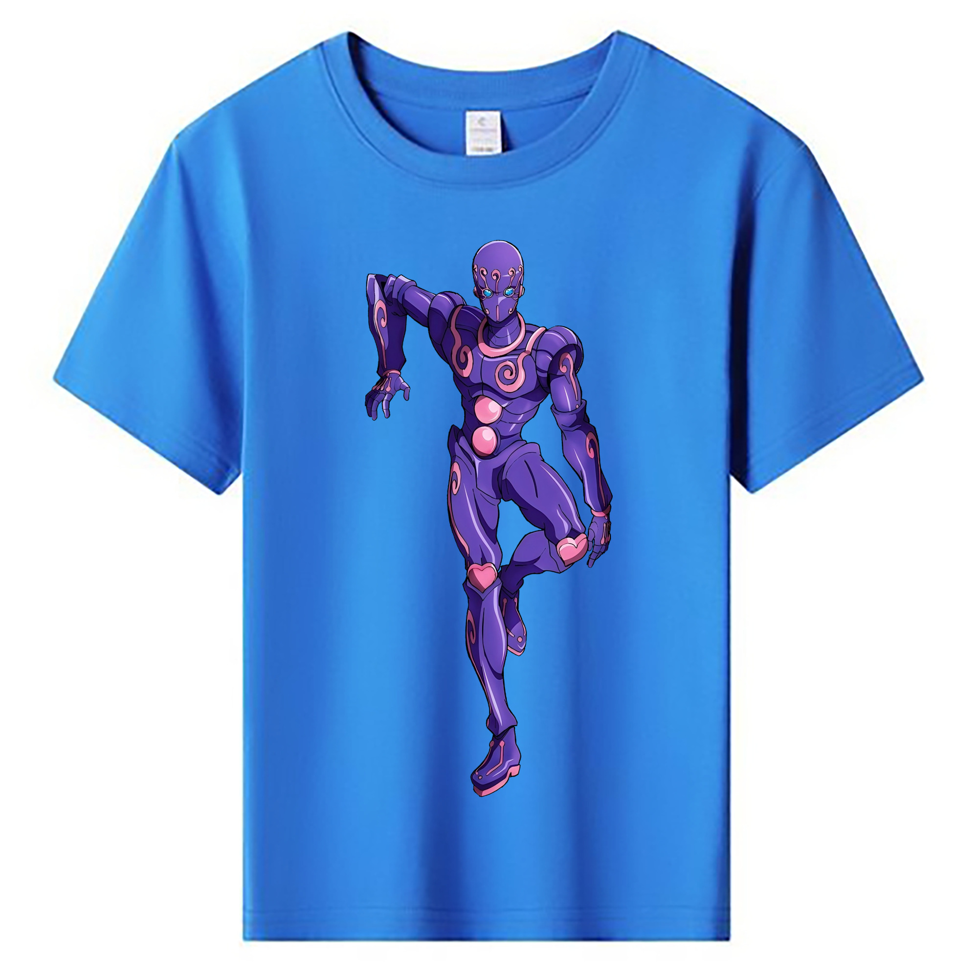 （画像用） ジョジョの奇妙な冒険 JoJo's Bizarre Adventure 綿100％キッズTシャツ（フロントプリント）